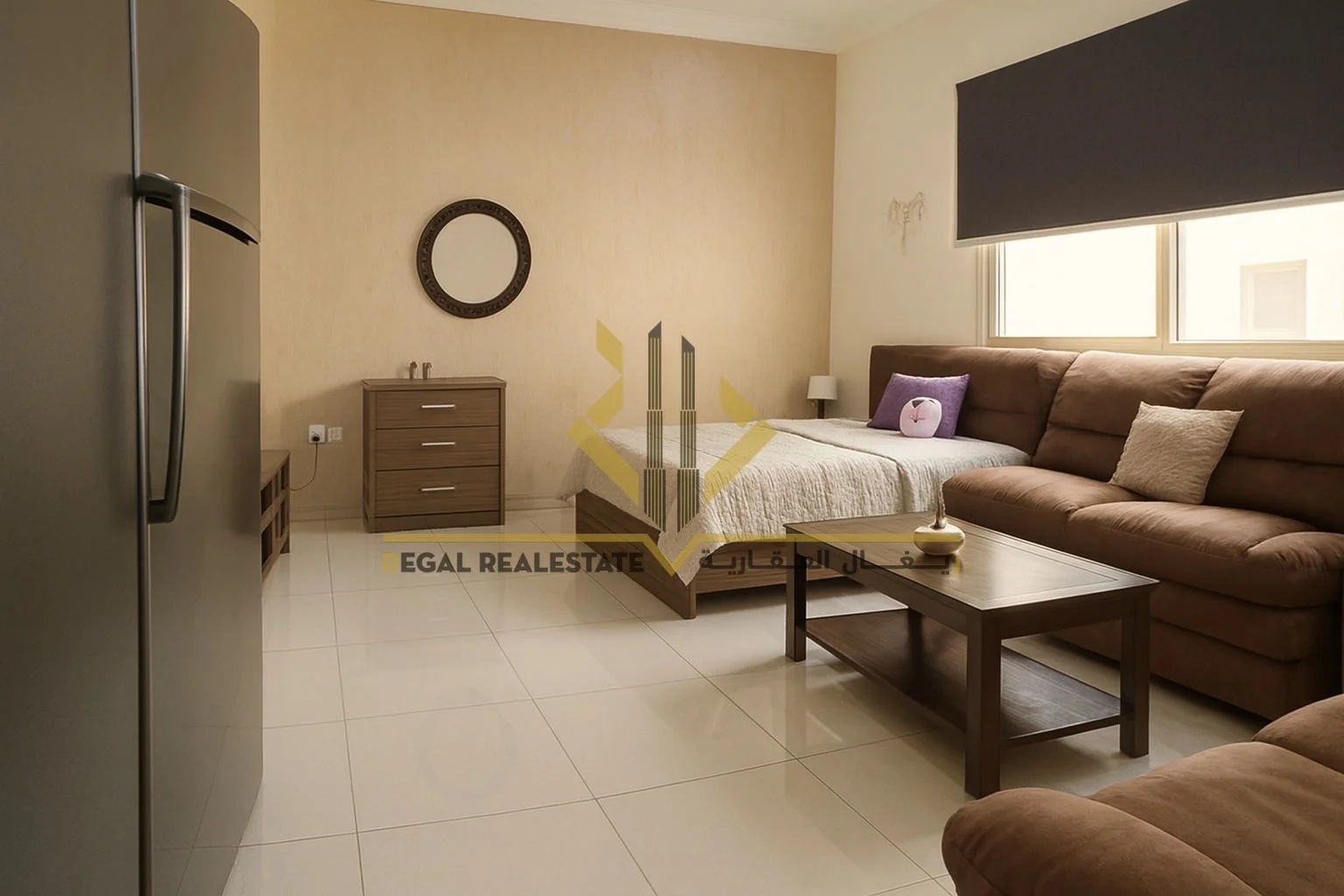fully furnished studio in al dafnah INC Bills
