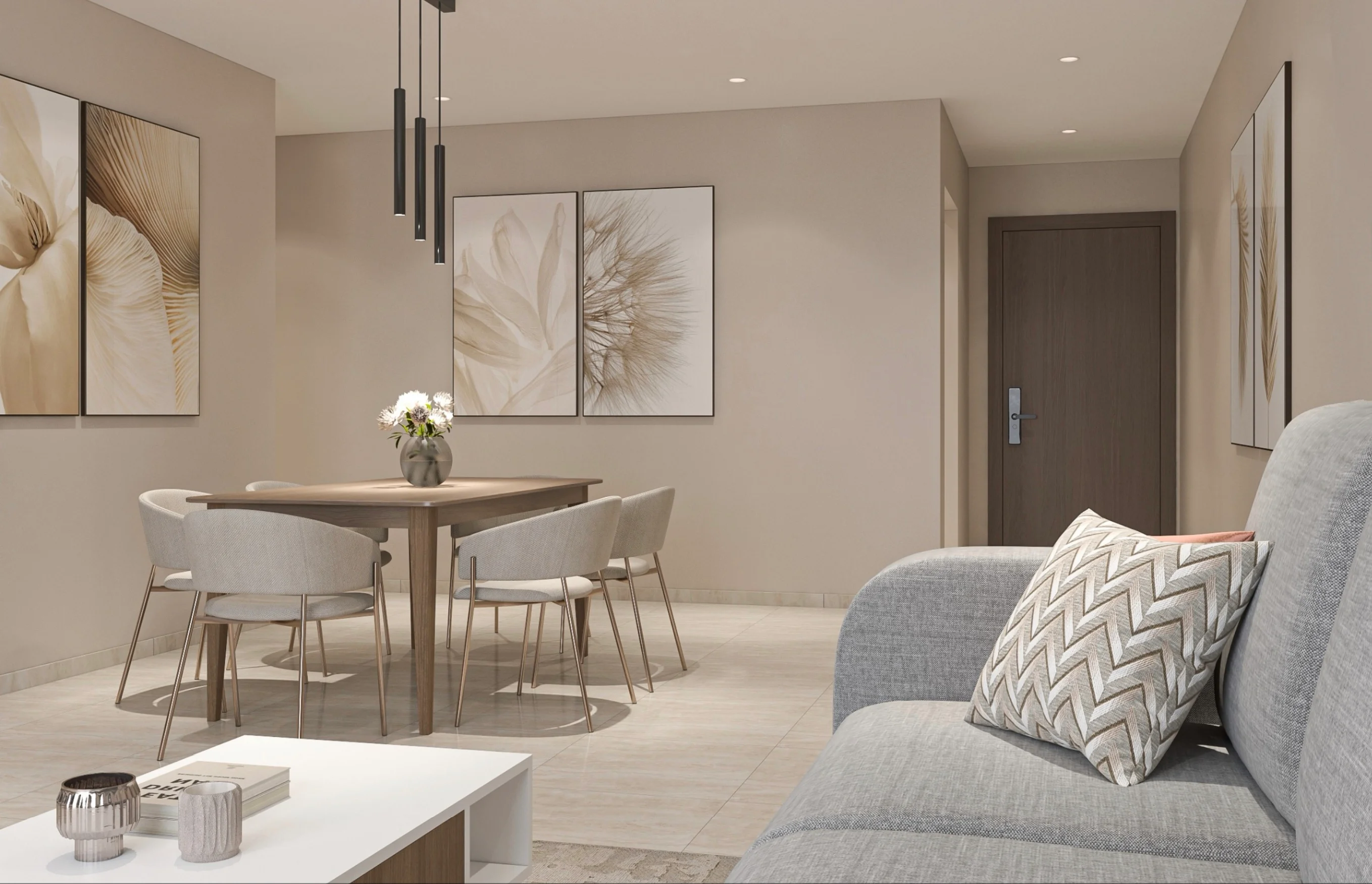 3BR+MAID ROOM FULLY FUNISHED APARTMENT BIG OFFER