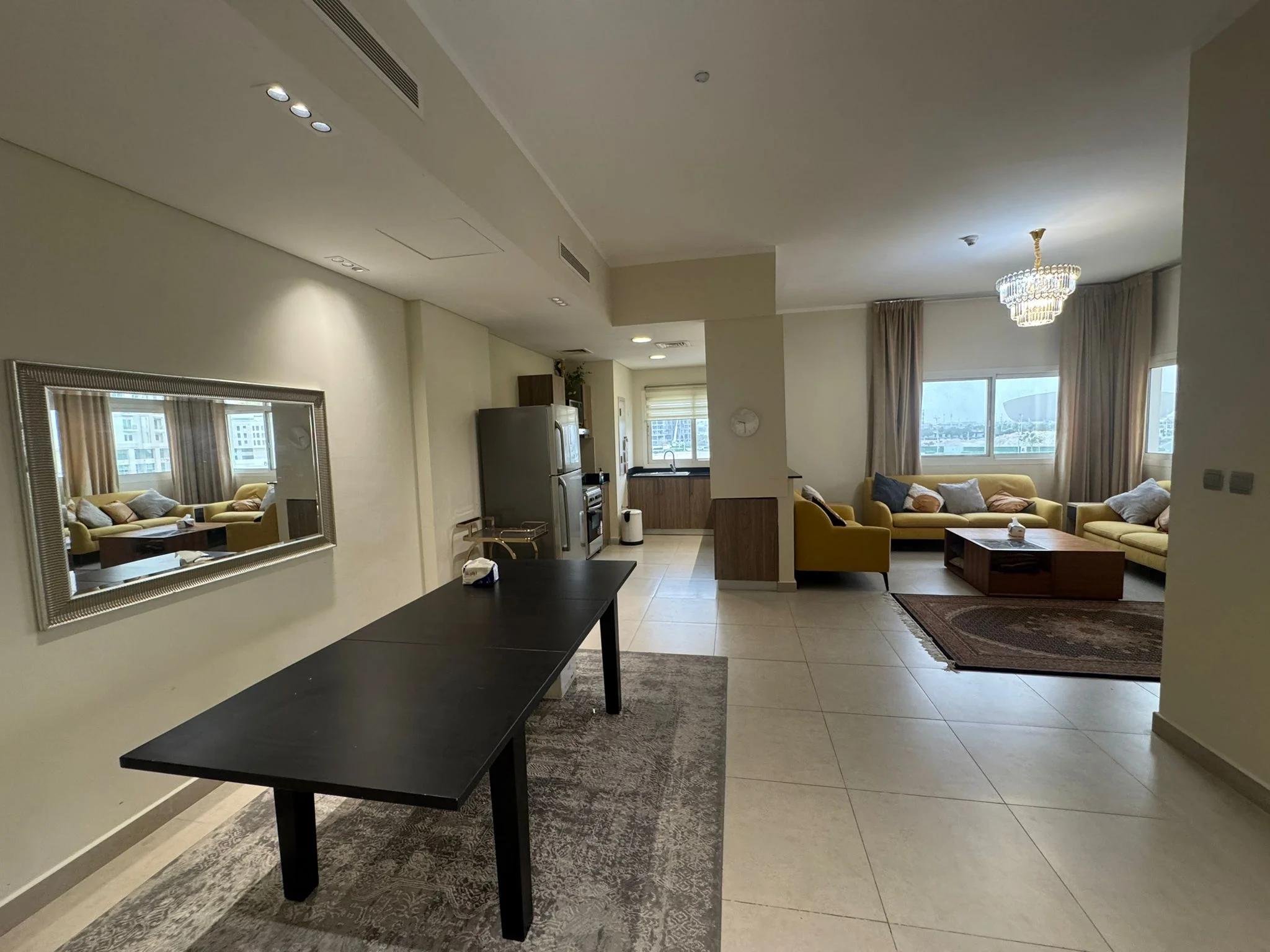 3bhk plus maid spacious appartment 9500 excluding