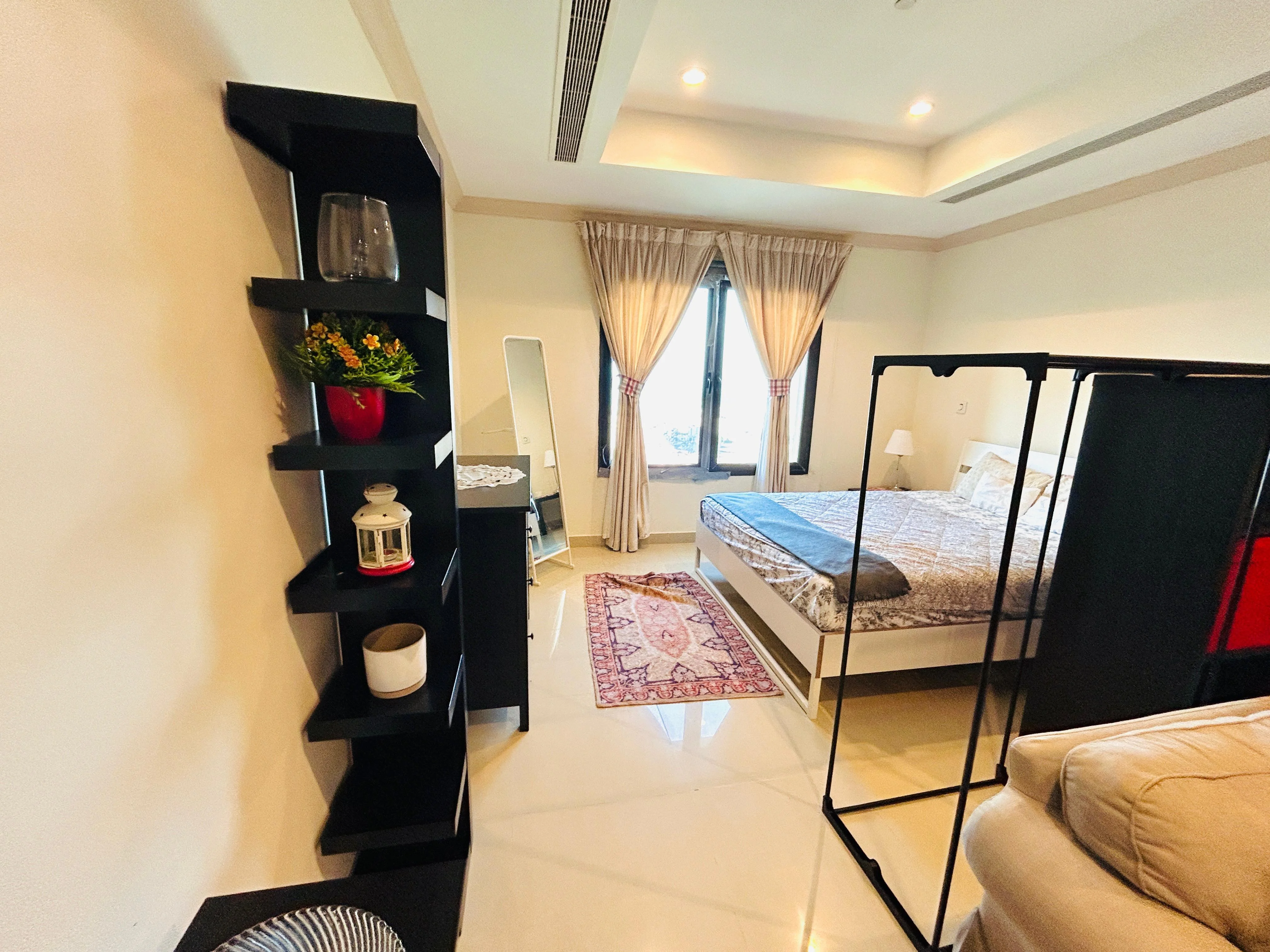Studio Fully Furnished Including Bills City View