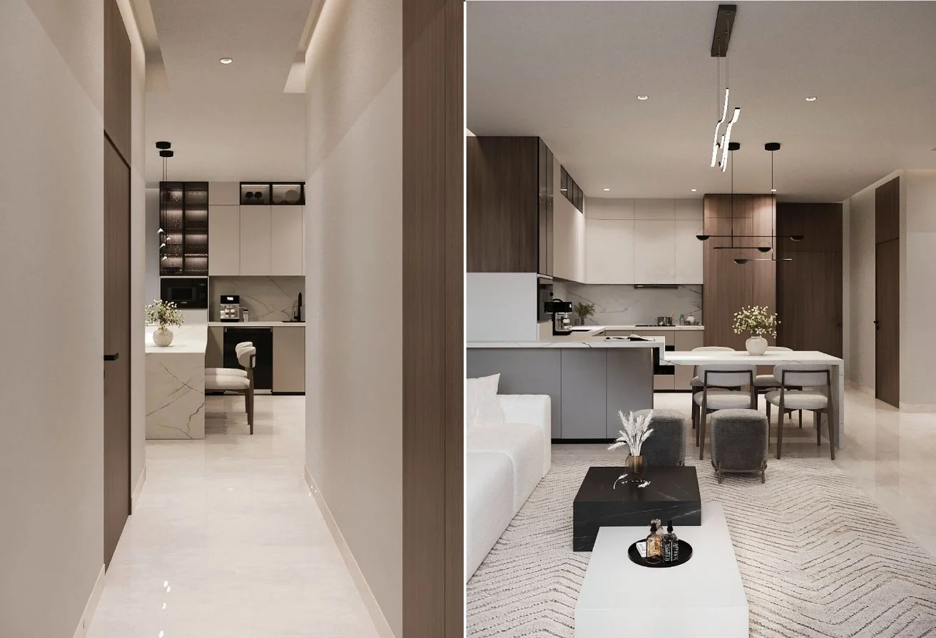 2-bedroom, fully-furnished apartment in Lusail