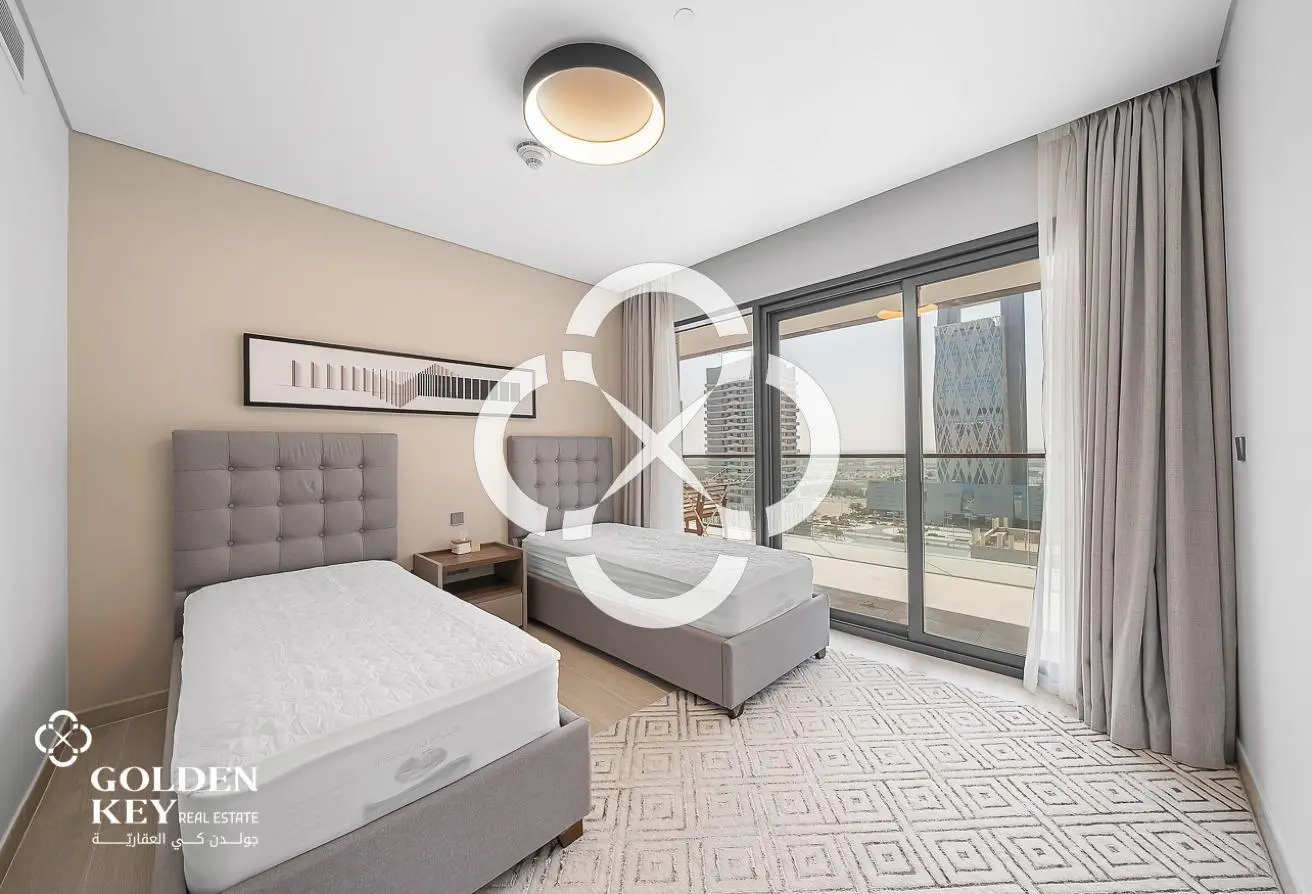 High Floor | 2BR+Maid with Balcony | Lusail