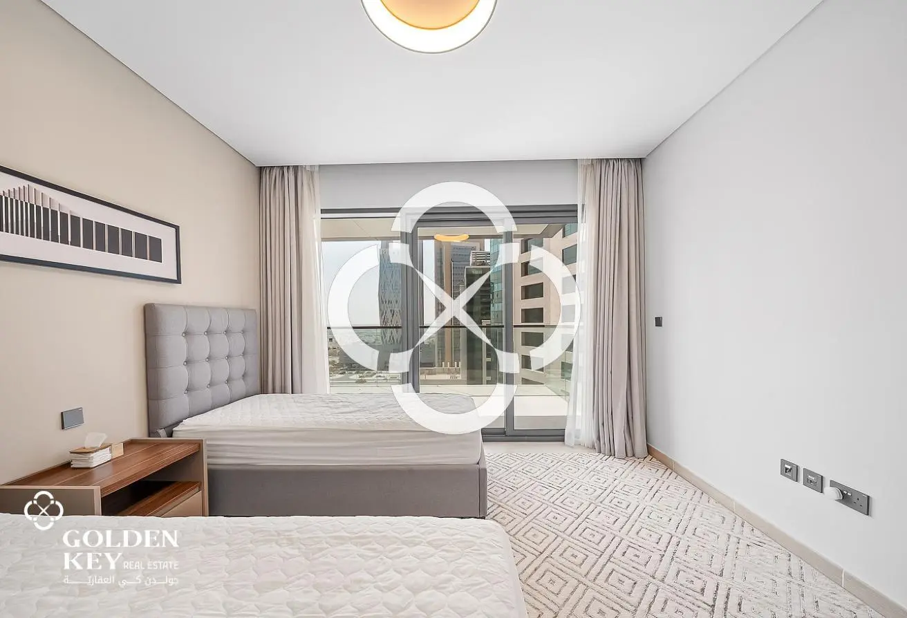 High Floor | 2BR+Maid with Balcony | Lusail