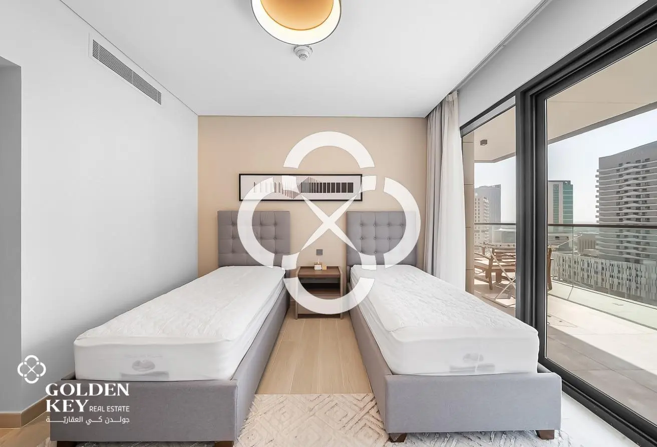 High Floor | 2BR+Maid with Balcony | Lusail