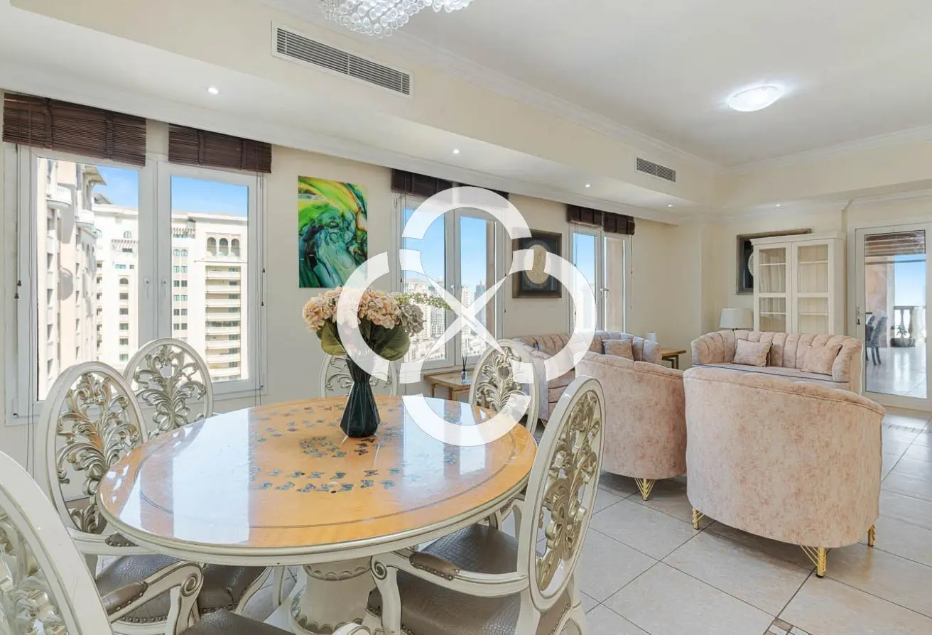 Marina View | Furnished 3BR+Maid | 2 Large Balcony