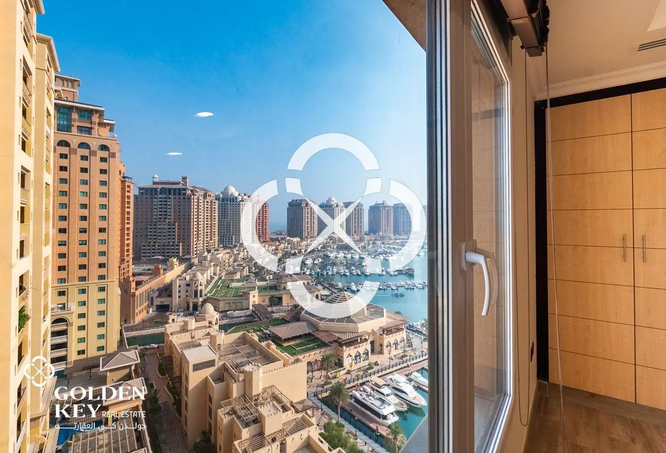 Marina View | Semi-Furnished 2BR | Porto Arabia