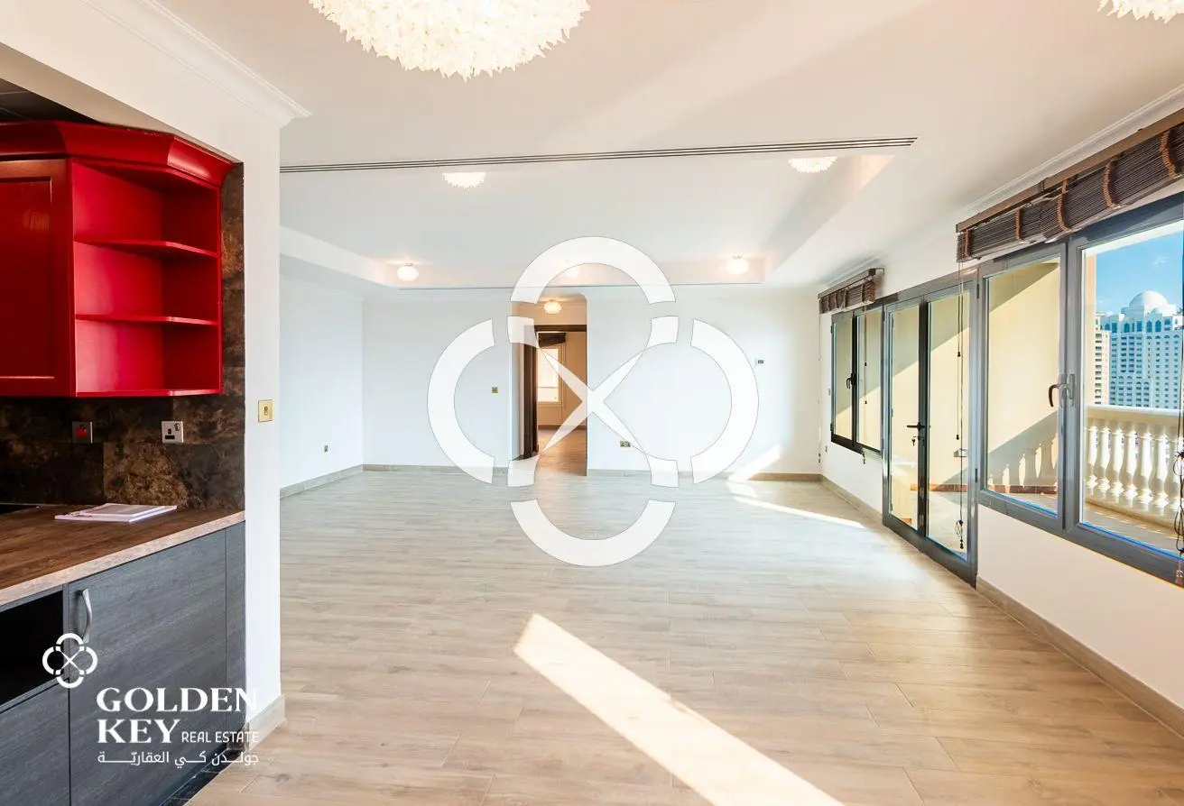 Marina View | Semi-Furnished 2BR | Porto Arabia