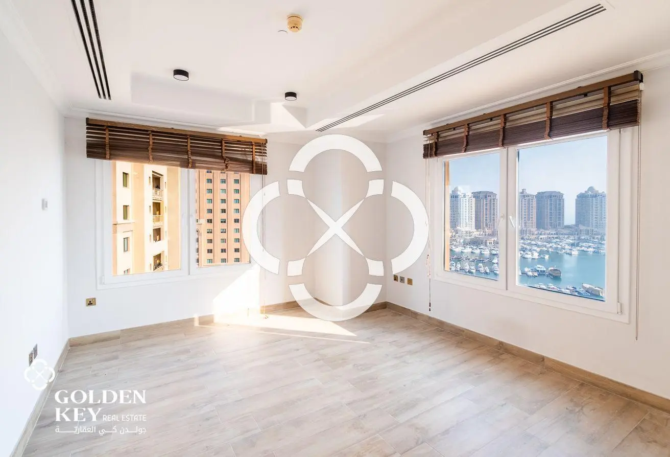 Marina View | Semi-Furnished 2BR | Porto Arabia