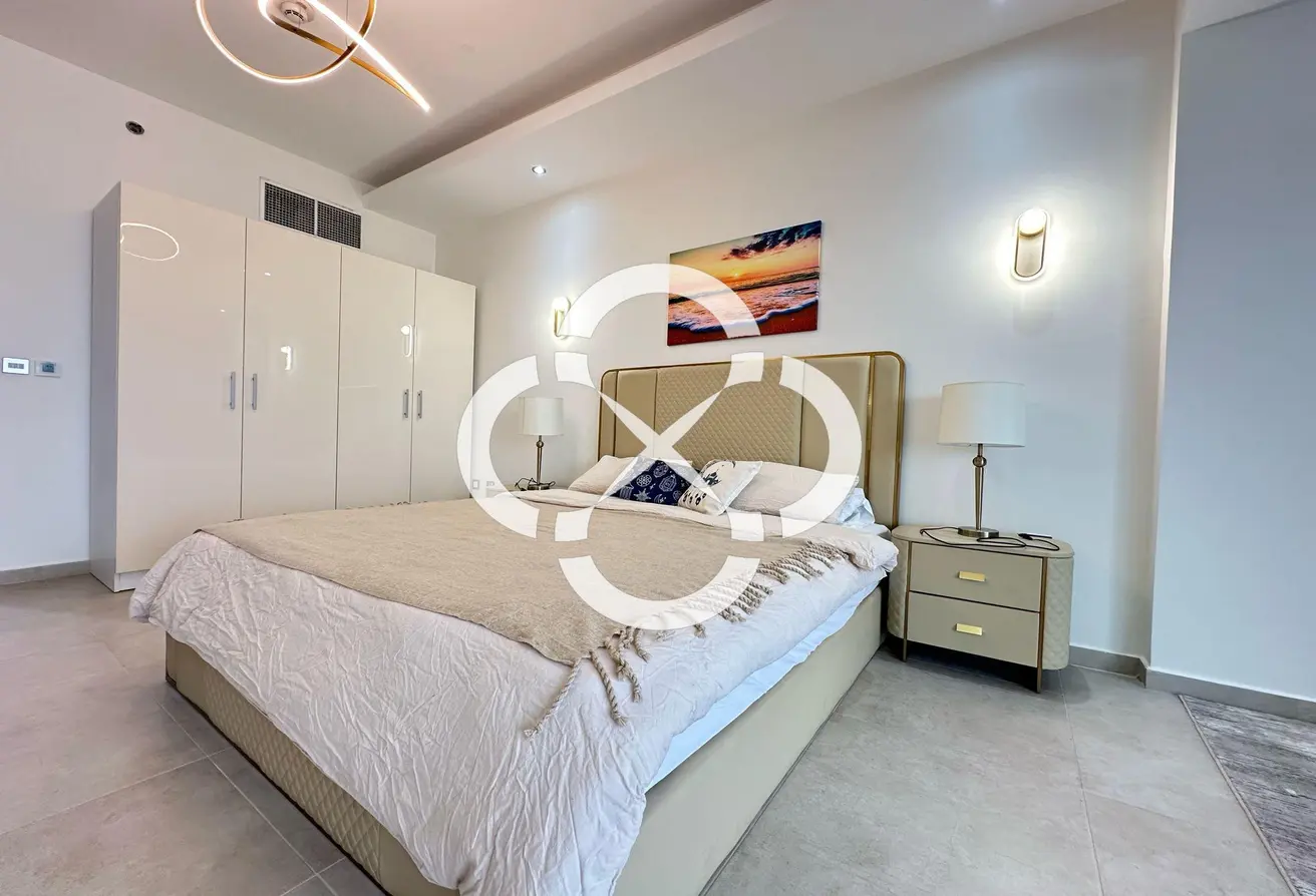 Big balcony | Lusail - Sea view - Fully furnished
