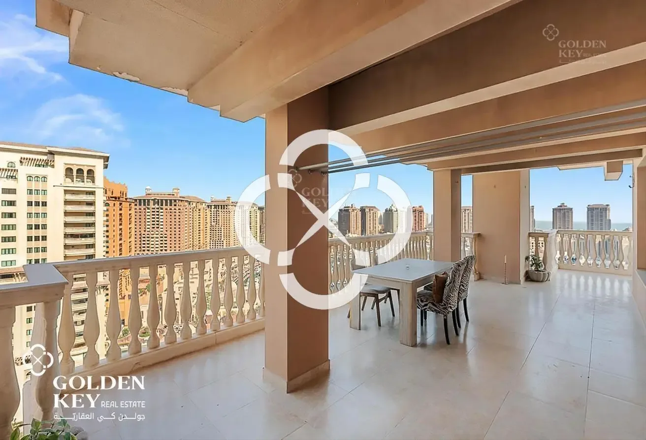 Furnished 3BR+Maid | 2 Large Balcony | Marina View