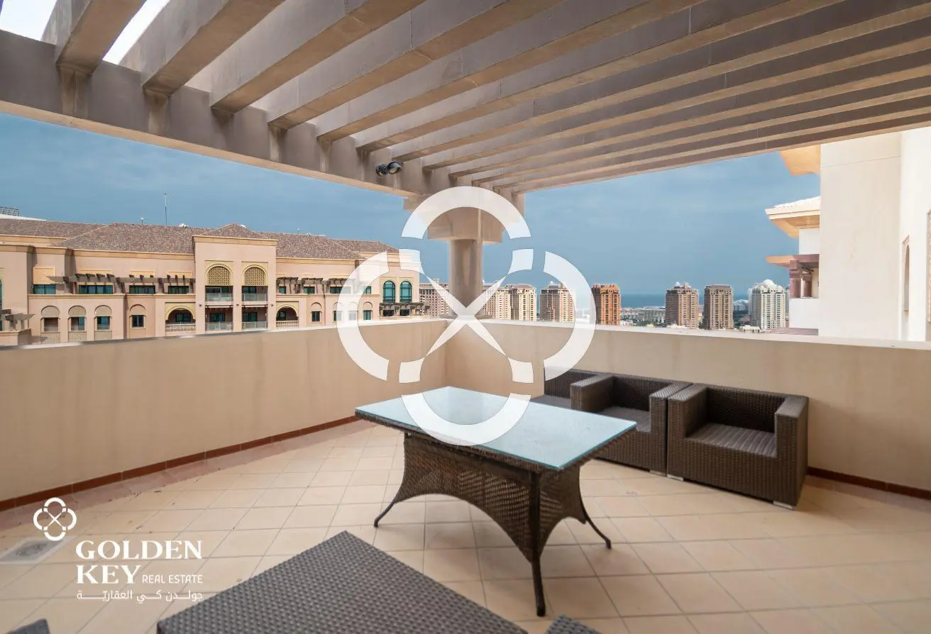 Sea View – Luxury 5BR+2 Maid Penthouse – The Pearl