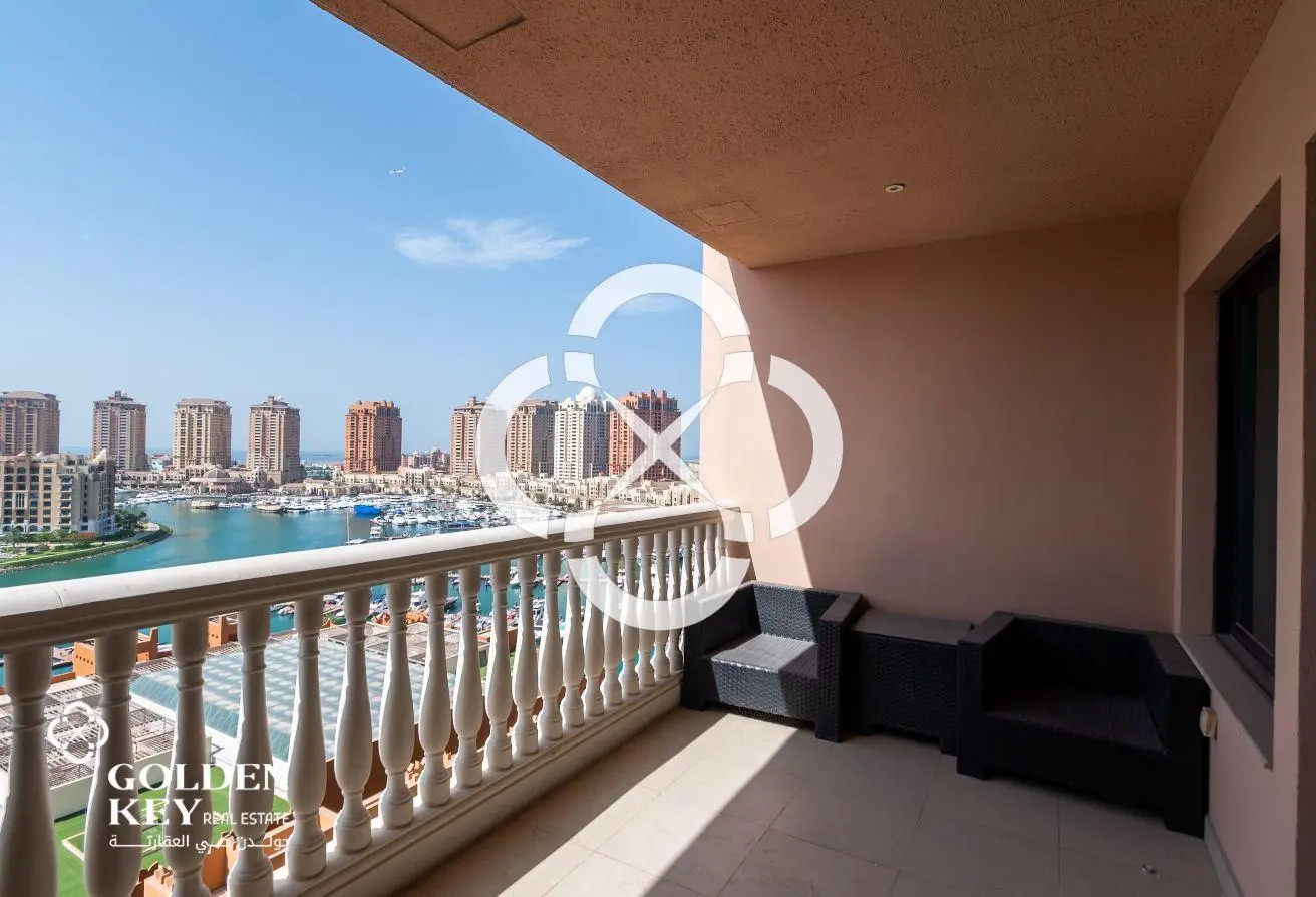 Spacious 3BR+Storage | Full Sea View | The Pearl