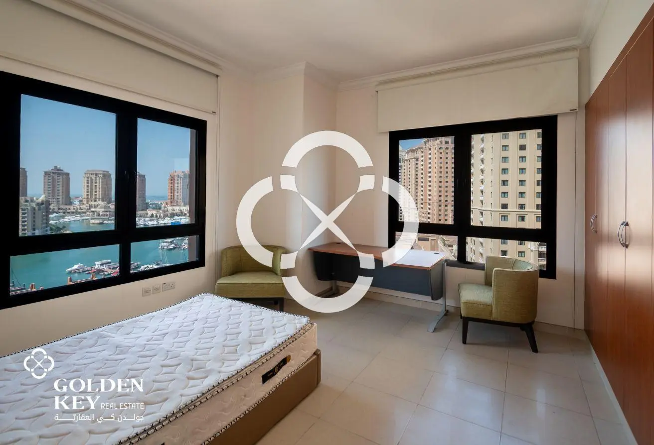 Spacious 3BR+Storage | Full Sea View | The Pearl