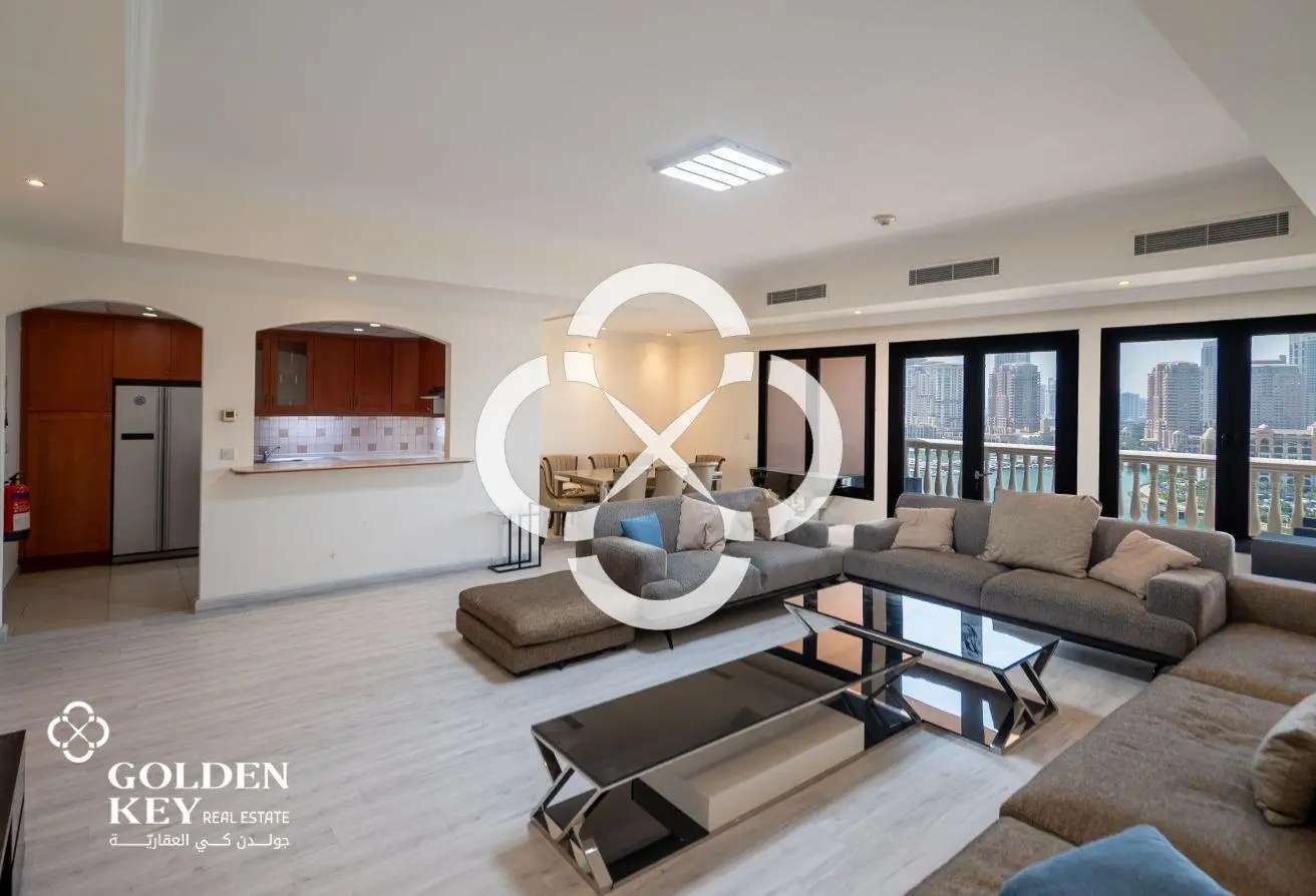 Spacious 3BR+Storage | Full Sea View | The Pearl