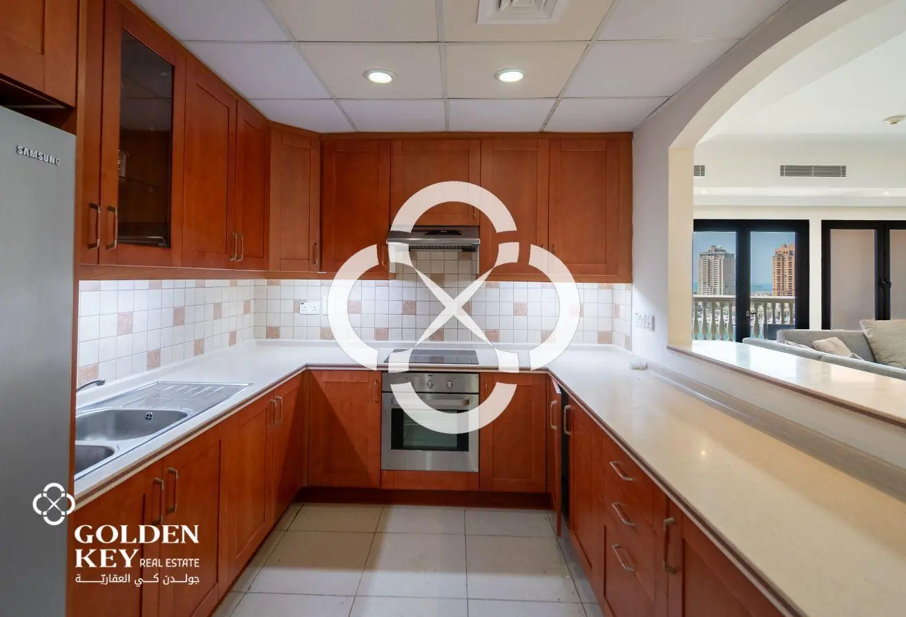 Spacious 3BR+Storage | Full Sea View | The Pearl