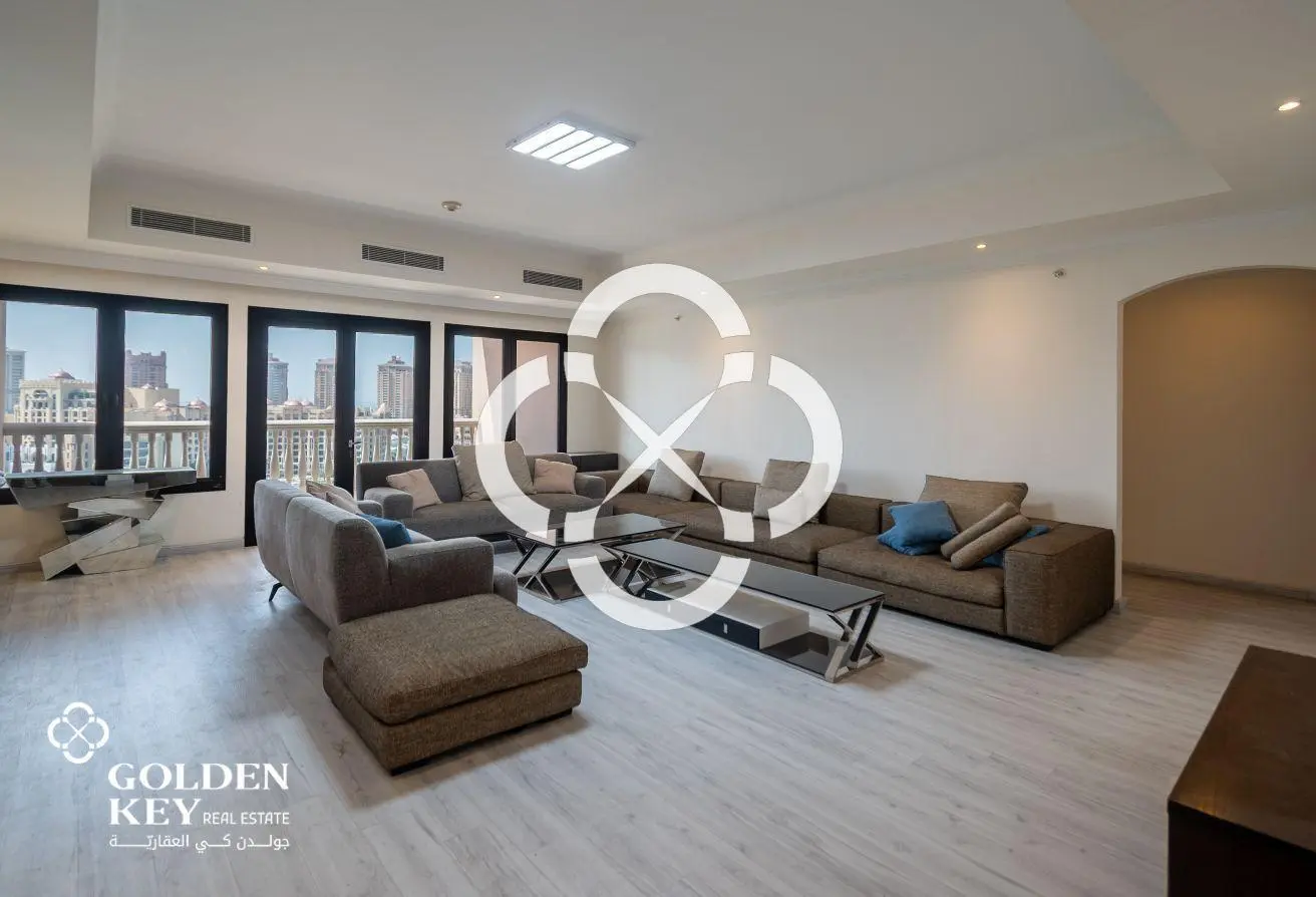 Spacious 3BR+Storage | Full Sea View | The Pearl