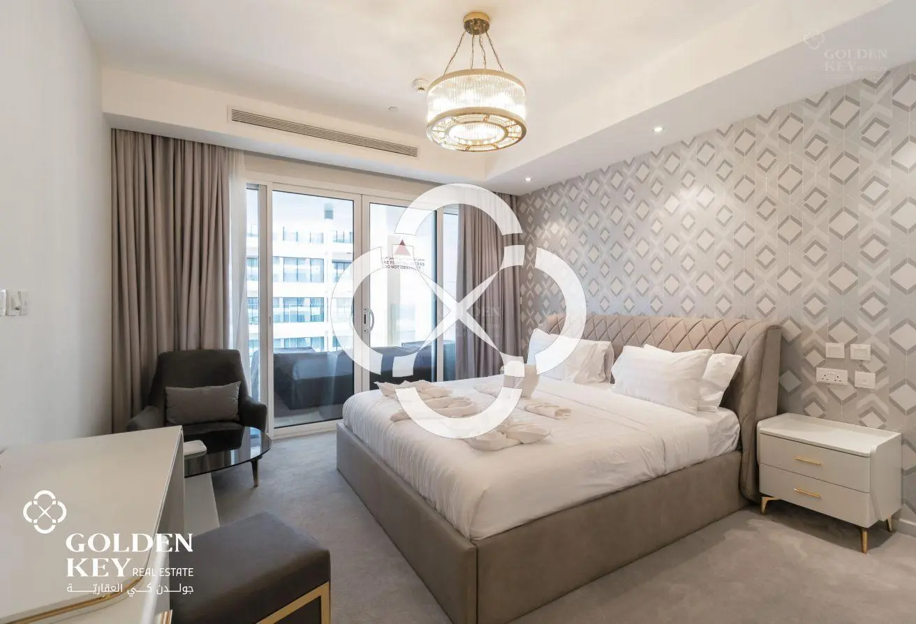 Furnished 1BR | Sea View | Bills Included | Lusail