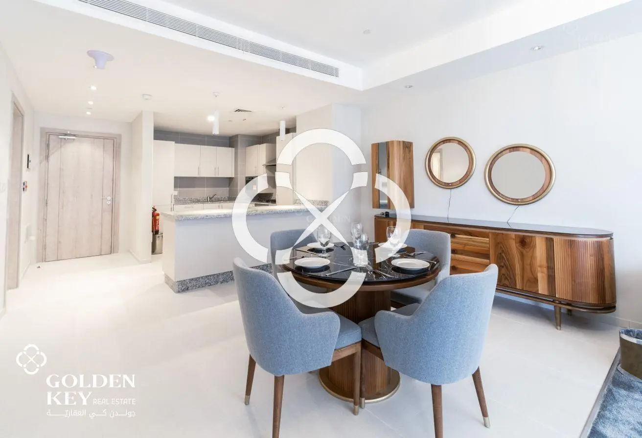 Furnished 1BR | Sea View | Bills Included | Lusail
