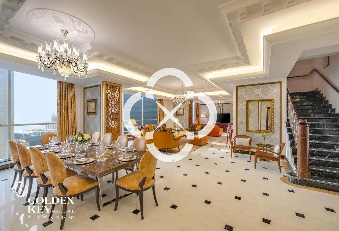 Modern 3BR Hotel Penthouse for Rent in West Bay