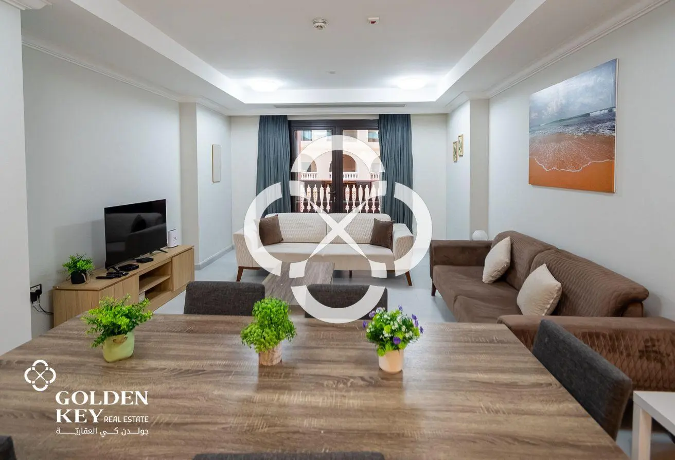 Fully Furnished | 1BR with Balcony | Porto Arabia