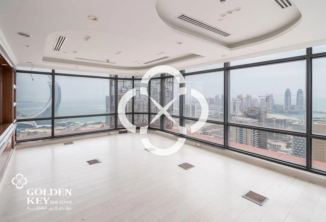 Iconic Tower| Office Space with Sea View in Lusail