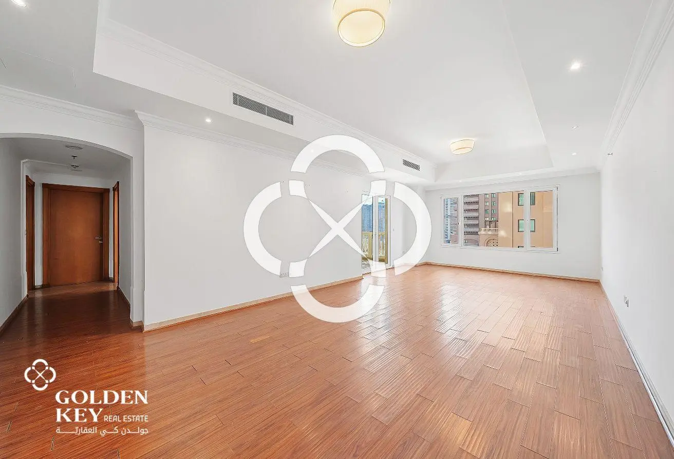 2BR w/ Balcony and Side Marina View | Open Layout
