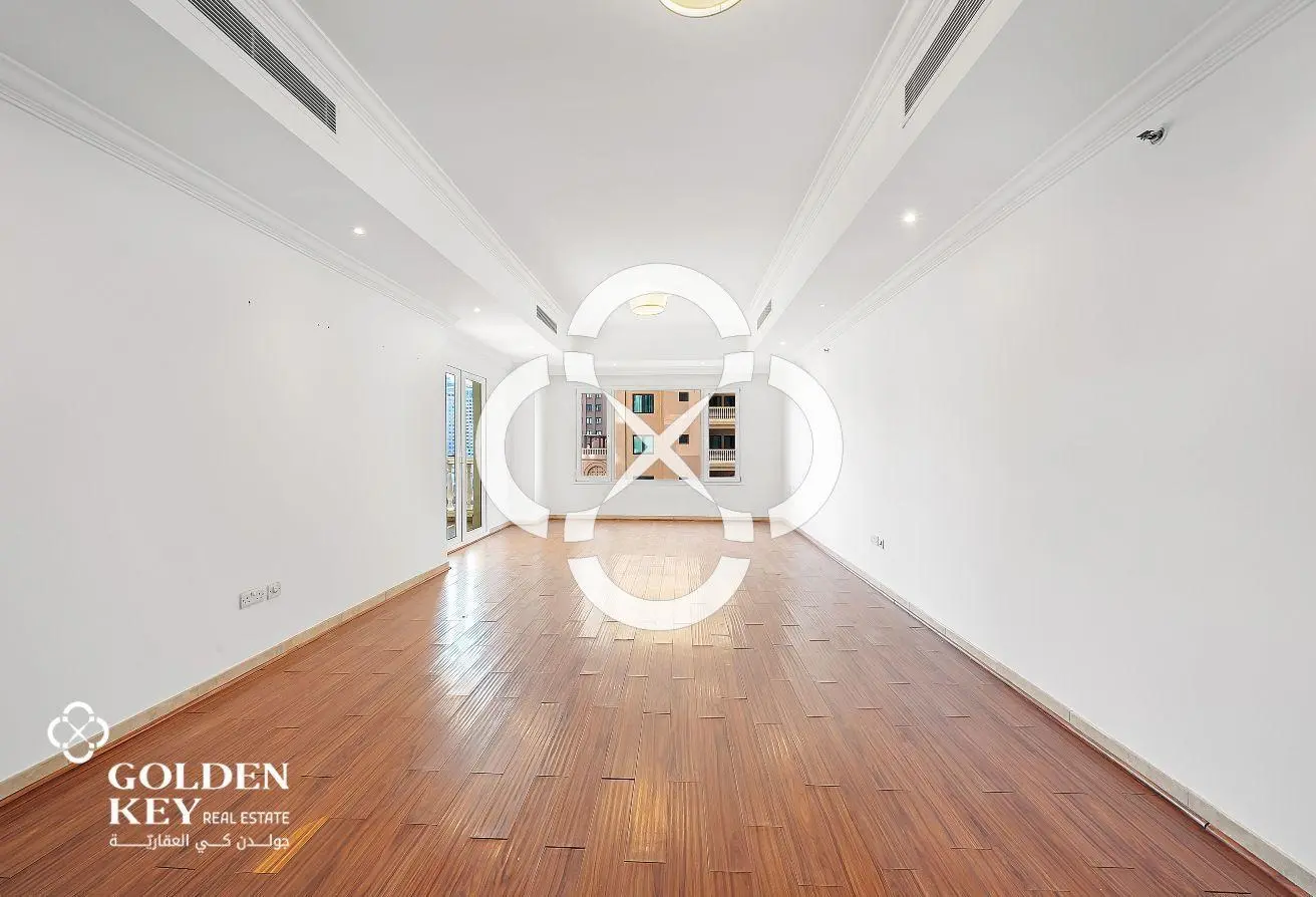 2BR w/ Balcony and Side Marina View | Open Layout