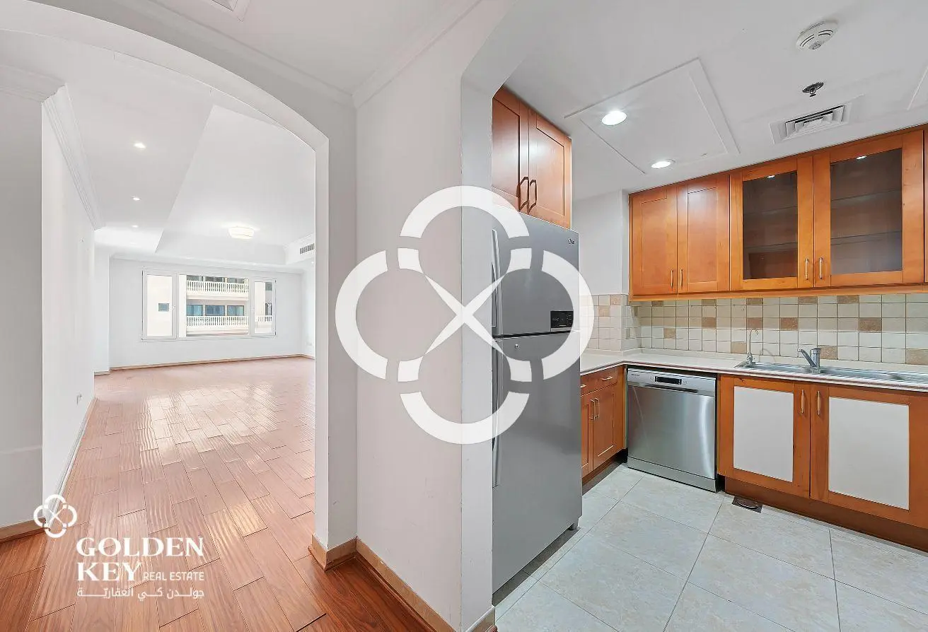 2BR w/ Balcony and Side Marina View | Open Layout