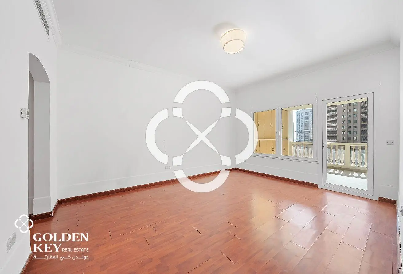 2BR w/ Balcony and Side Marina View | Open Layout