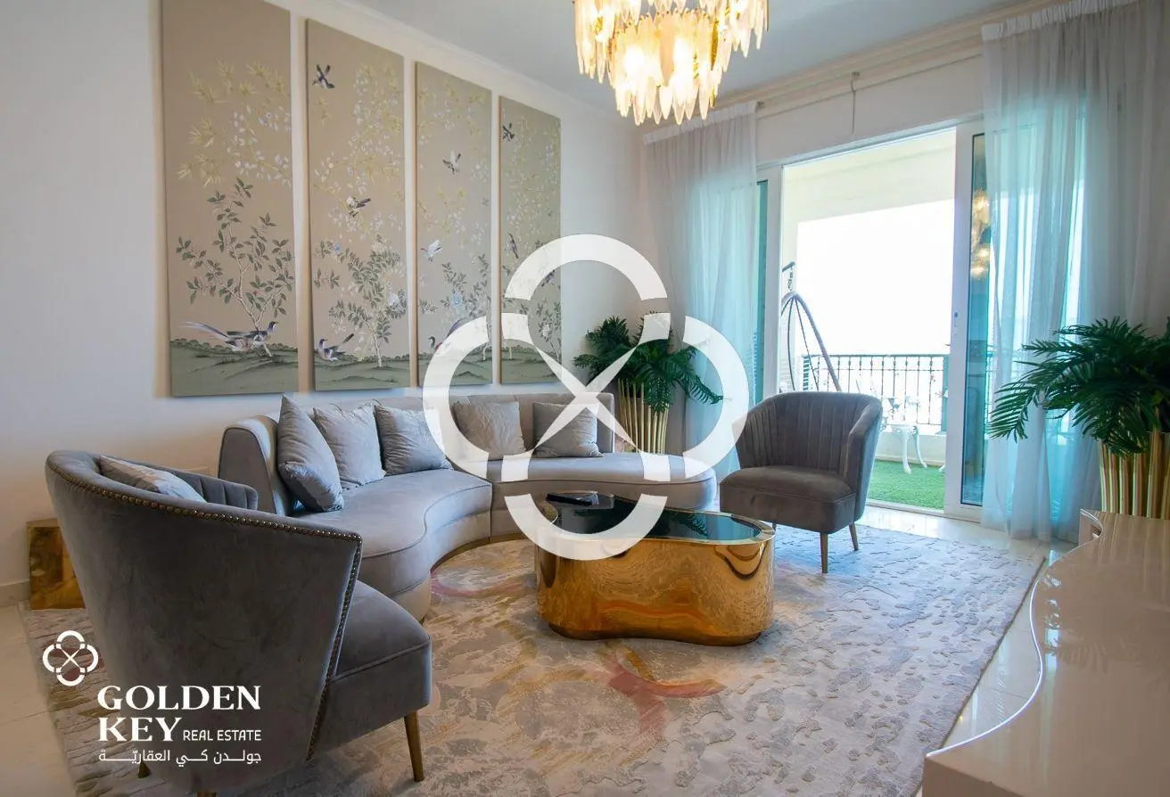 Furnished 3BR +Balcony| Sea view| Viva Bahriya