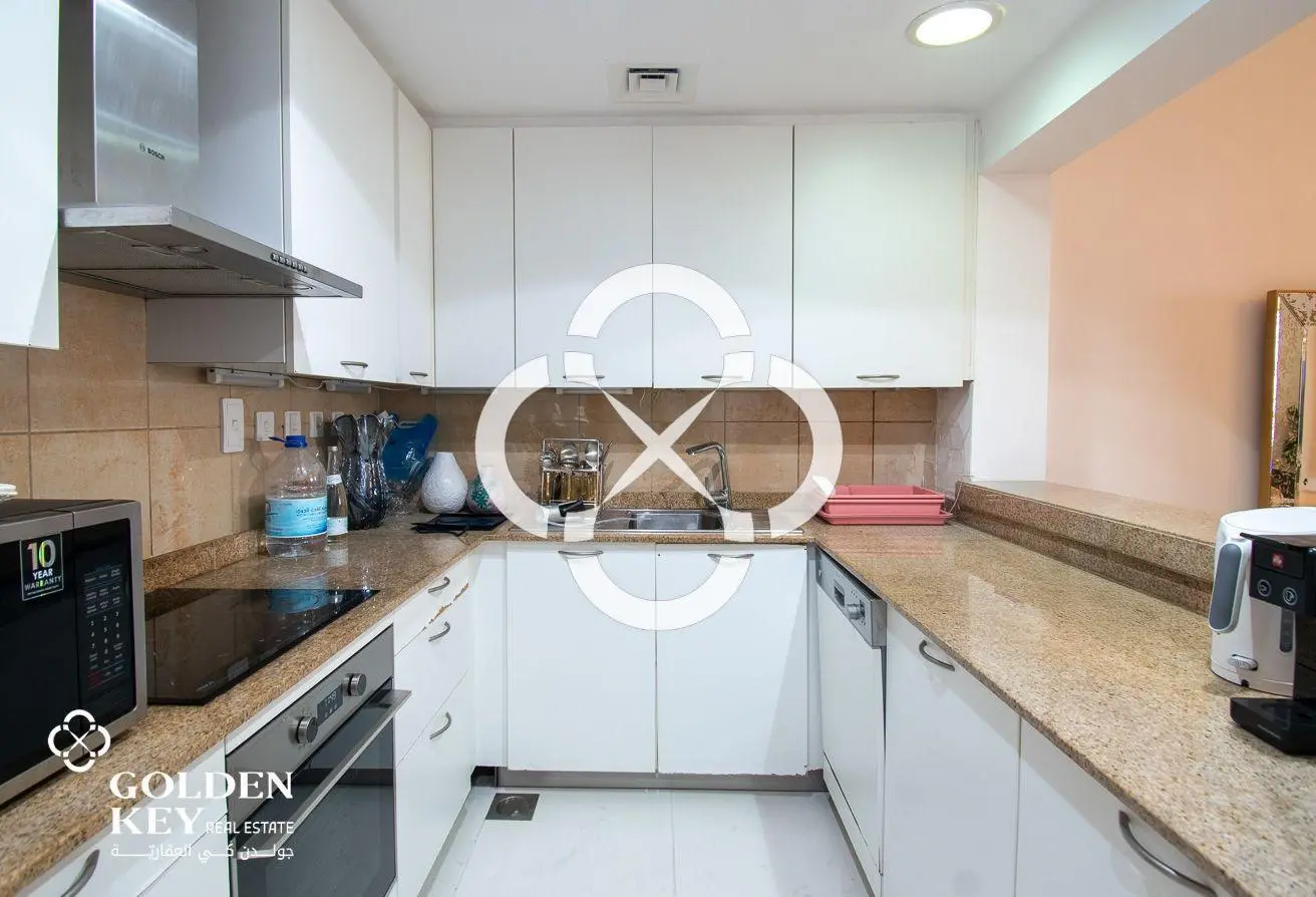 Furnished 3BR +Balcony| Sea view| Viva Bahriya