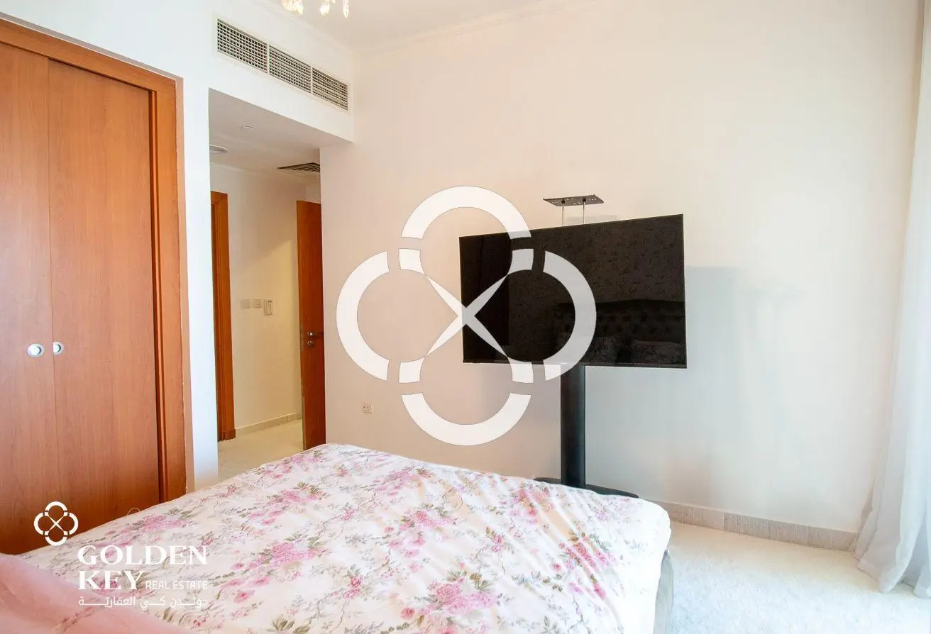 Furnished 3BR +Balcony| Sea view| Viva Bahriya