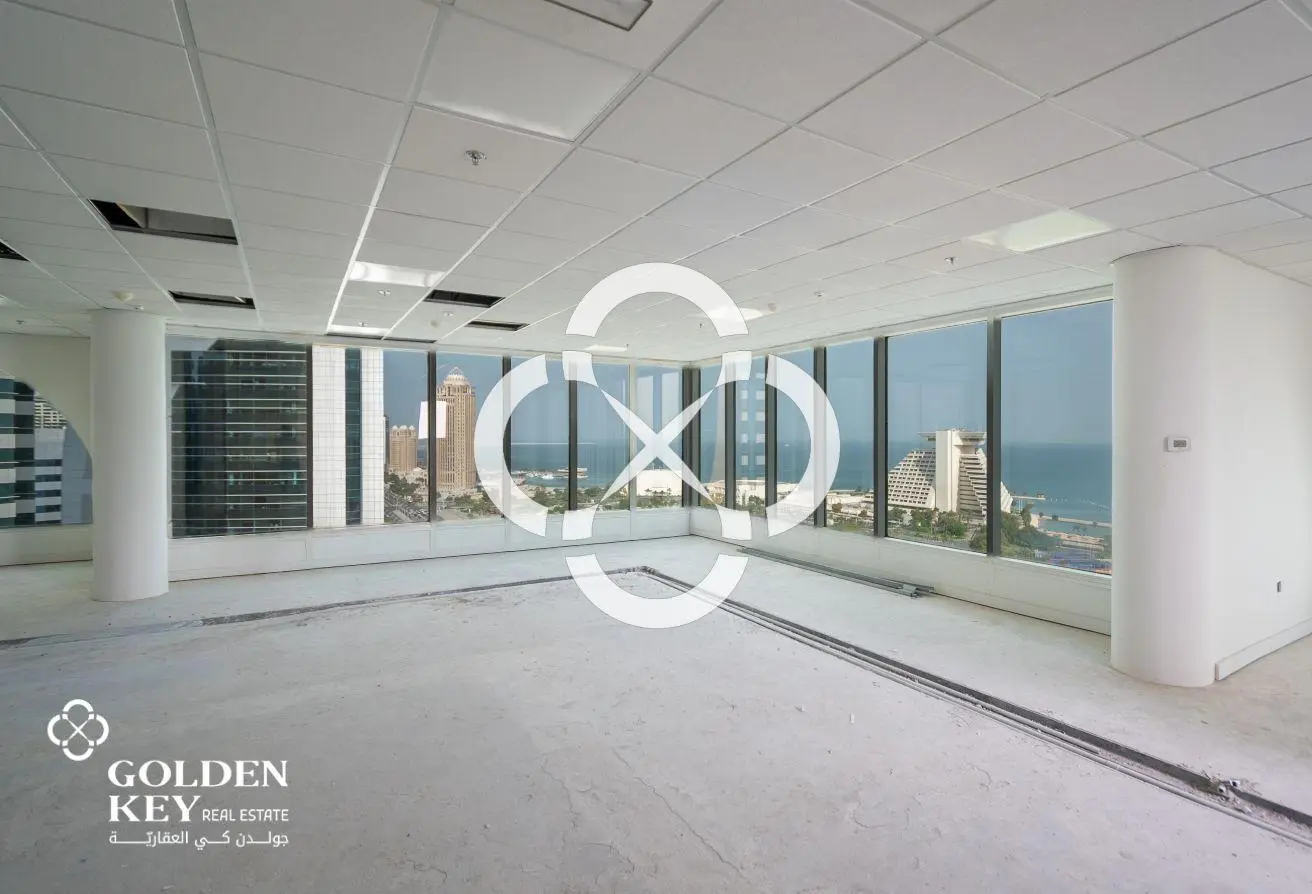Sea View | Office Space with Balcony | West bay