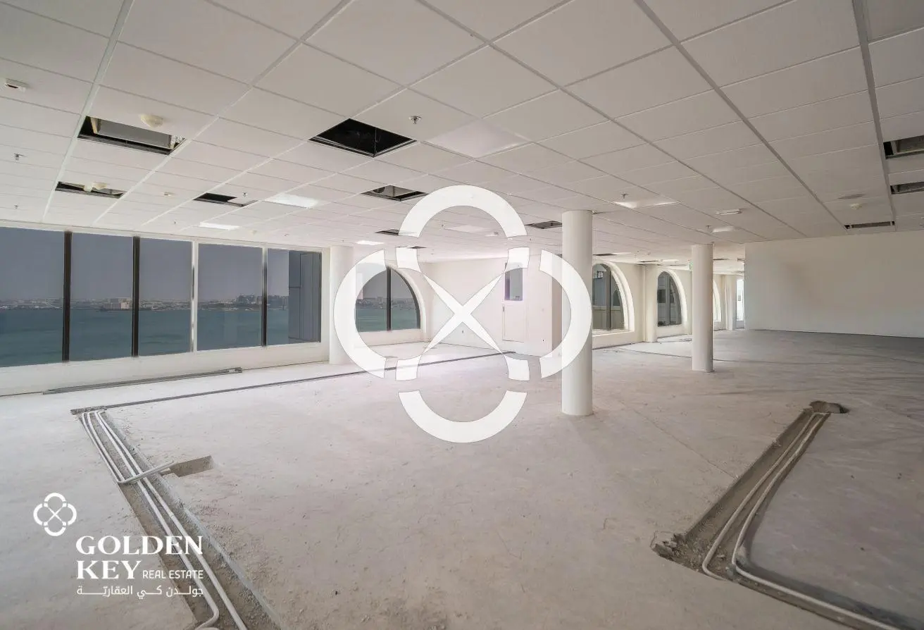 Sea View | Office Space with Balcony | West bay