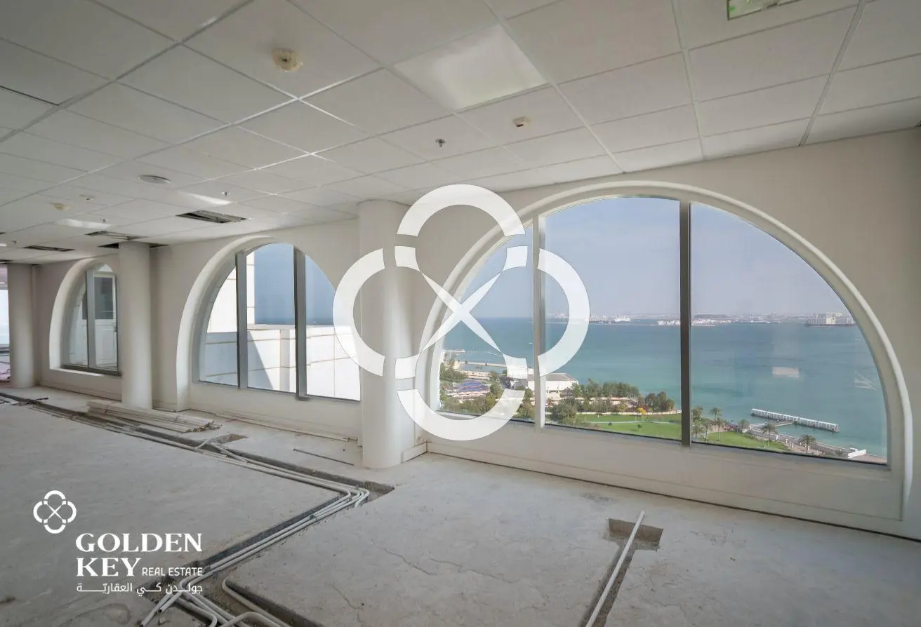Sea View | Office Space with Balcony | West bay