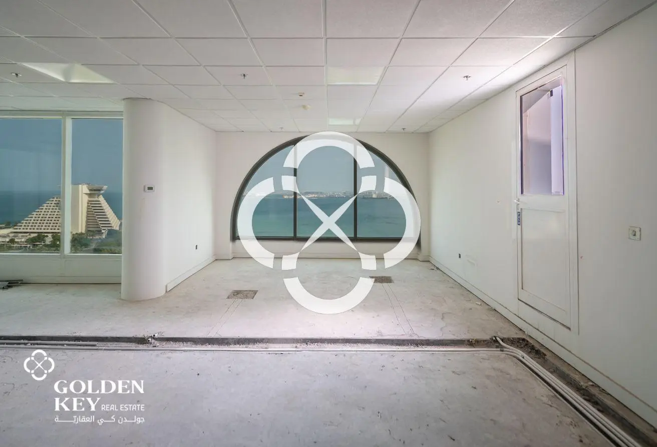 Sea View | Office Space with Balcony | West bay