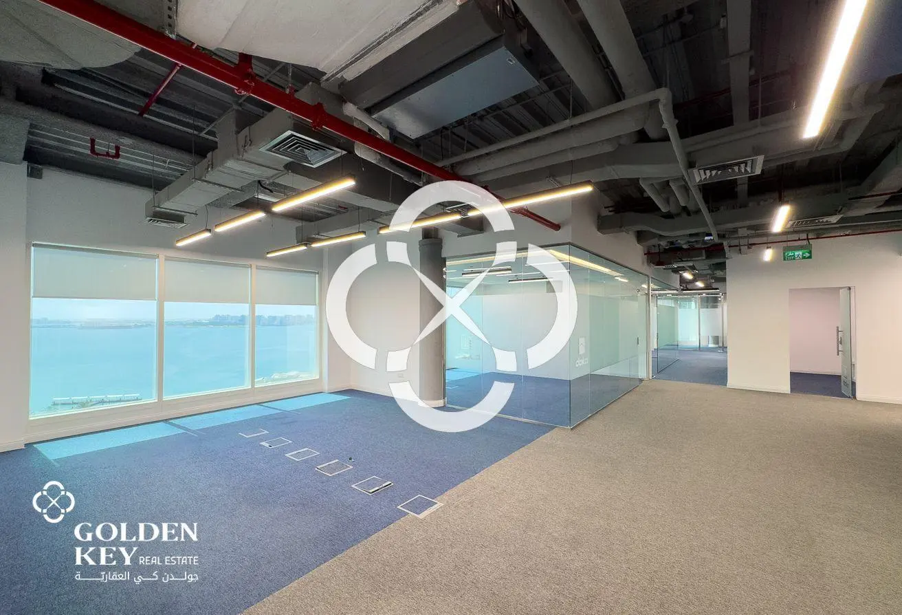 Full-Floor Office w/ Stunning Sea View in West Bay