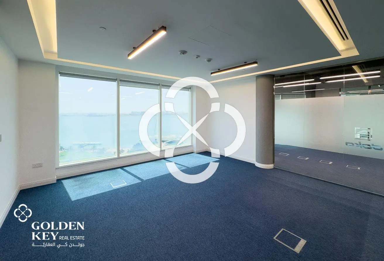 Full-Floor Office w/ Stunning Sea View in West Bay