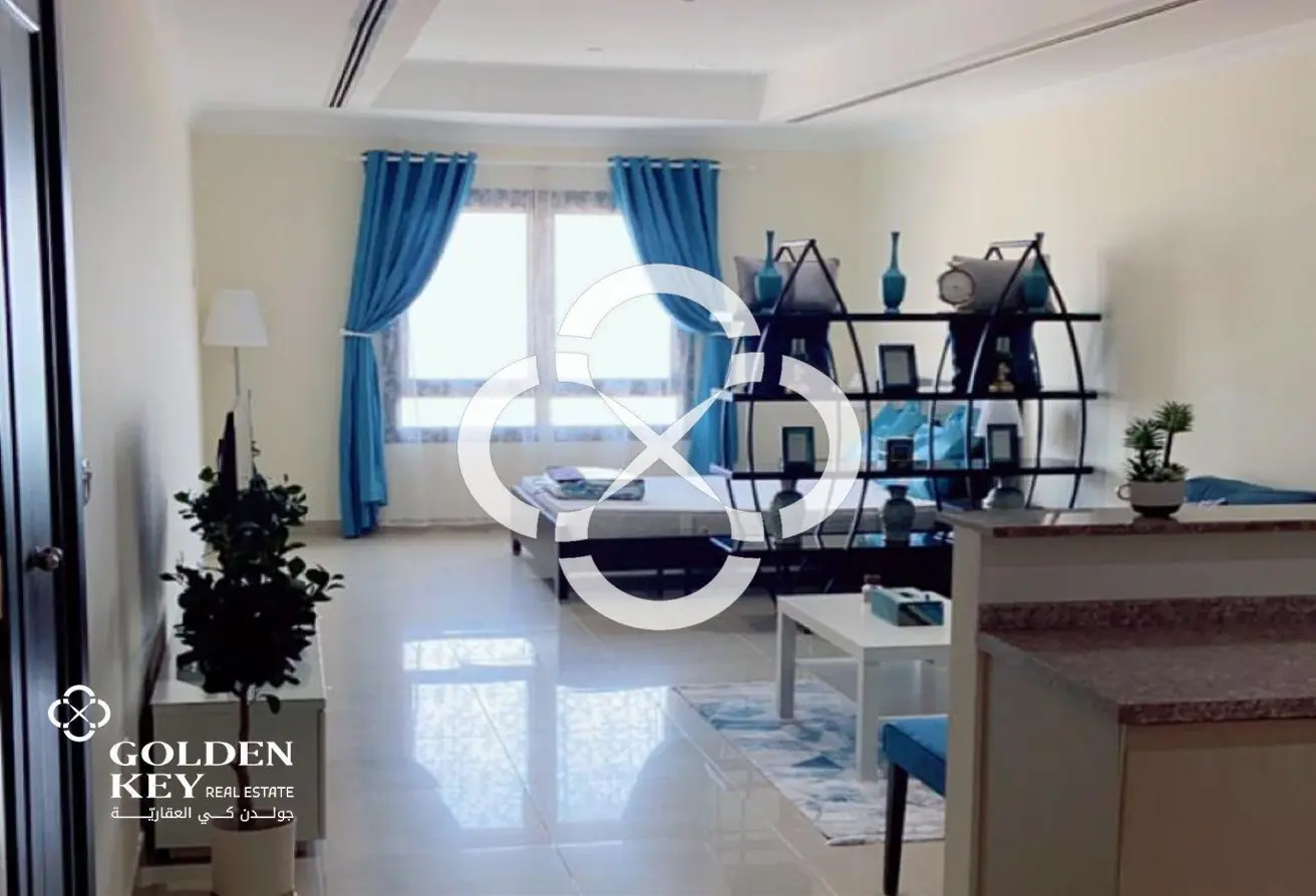 Elegant Furnished Studio-Full Sea View- The Pearl