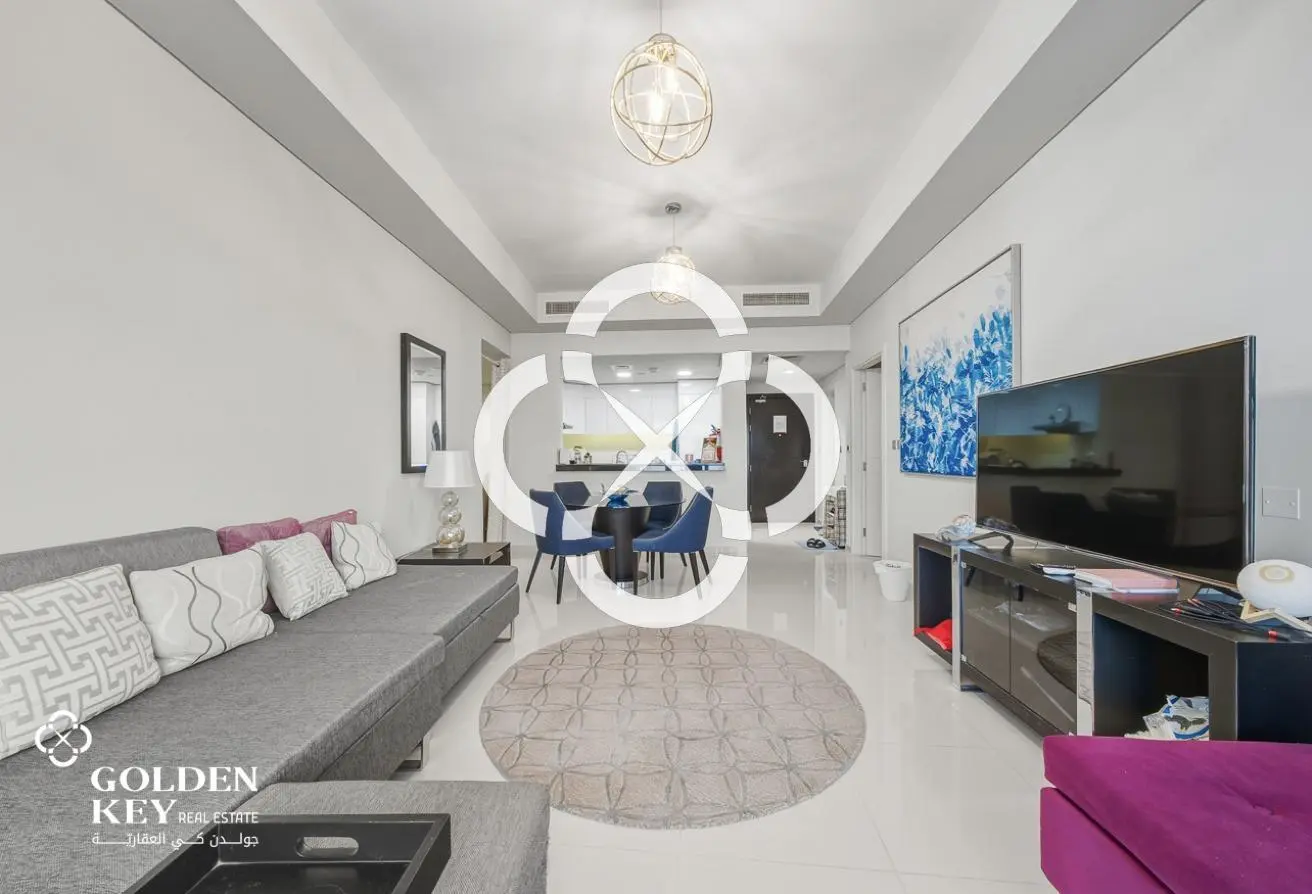 Move in Ready | 1BR+Office w/ Balcony and Sea View