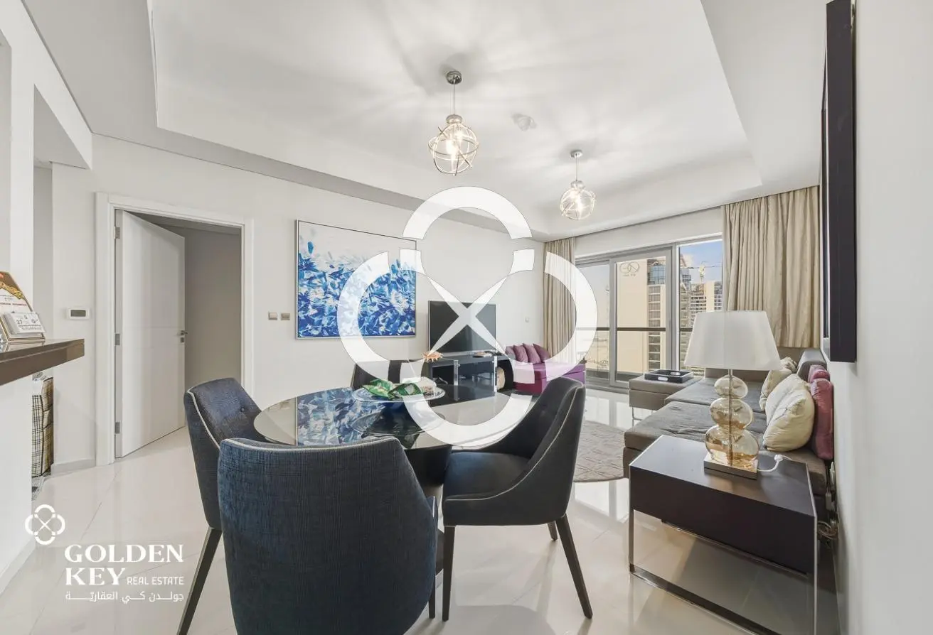 Move in Ready | 1BR+Office w/ Balcony and Sea View