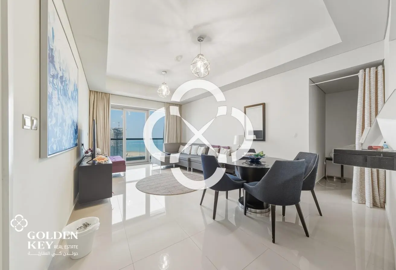 Move in Ready | 1BR+Office w/ Balcony and Sea View