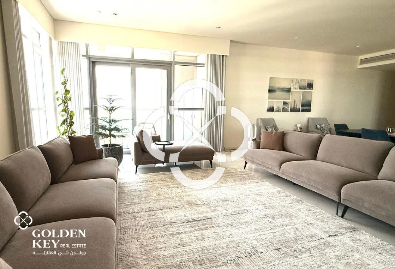 Furnished 2BR w/ Balcony and Sea View| Seef Lusail