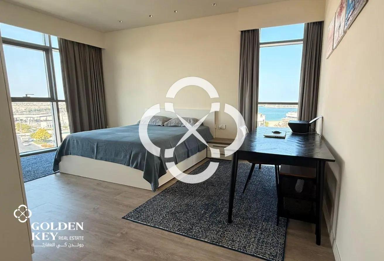 Furnished 2BR w/ Balcony and Sea View| Seef Lusail