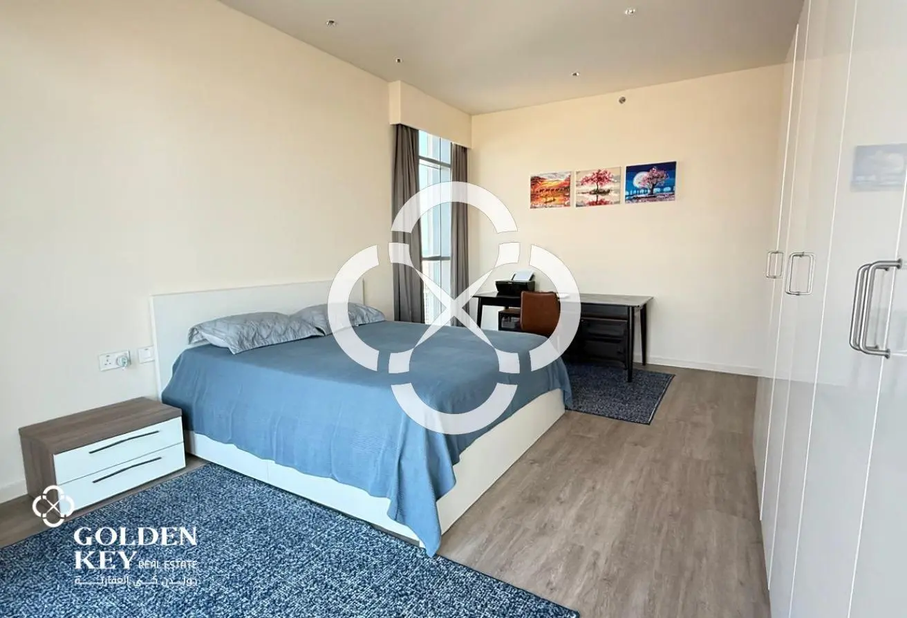 Furnished 2BR w/ Balcony and Sea View| Seef Lusail