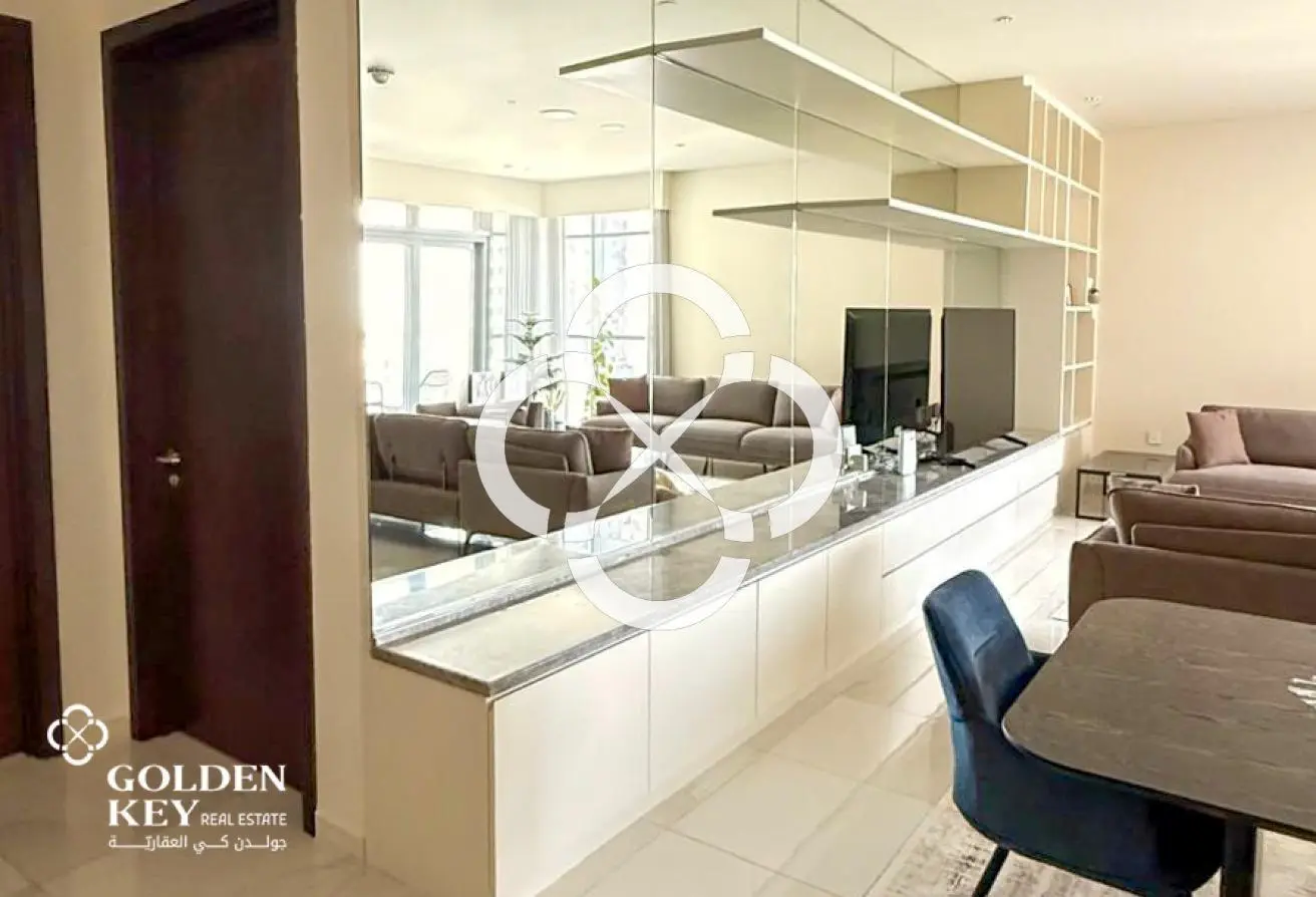 Furnished 2BR w/ Balcony and Sea View| Seef Lusail