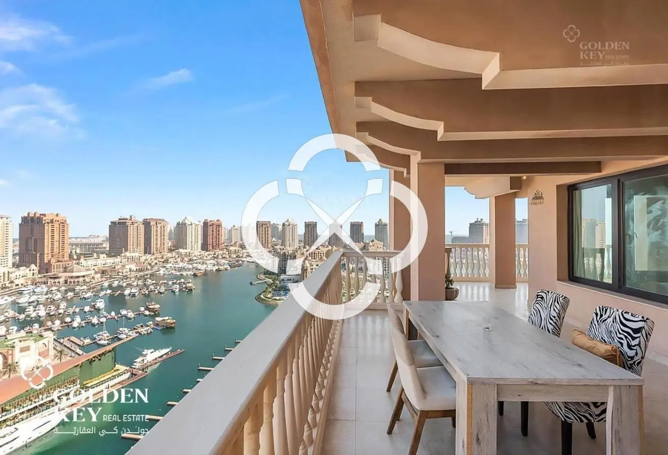 Beautiful 3BR+maid | 2 Balconies | Marina View