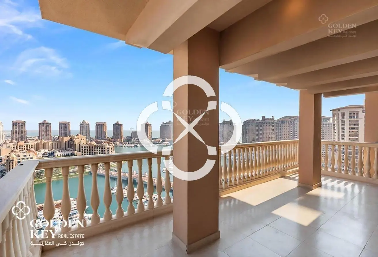 Beautiful 3BR+maid | 2 Balconies | Marina View