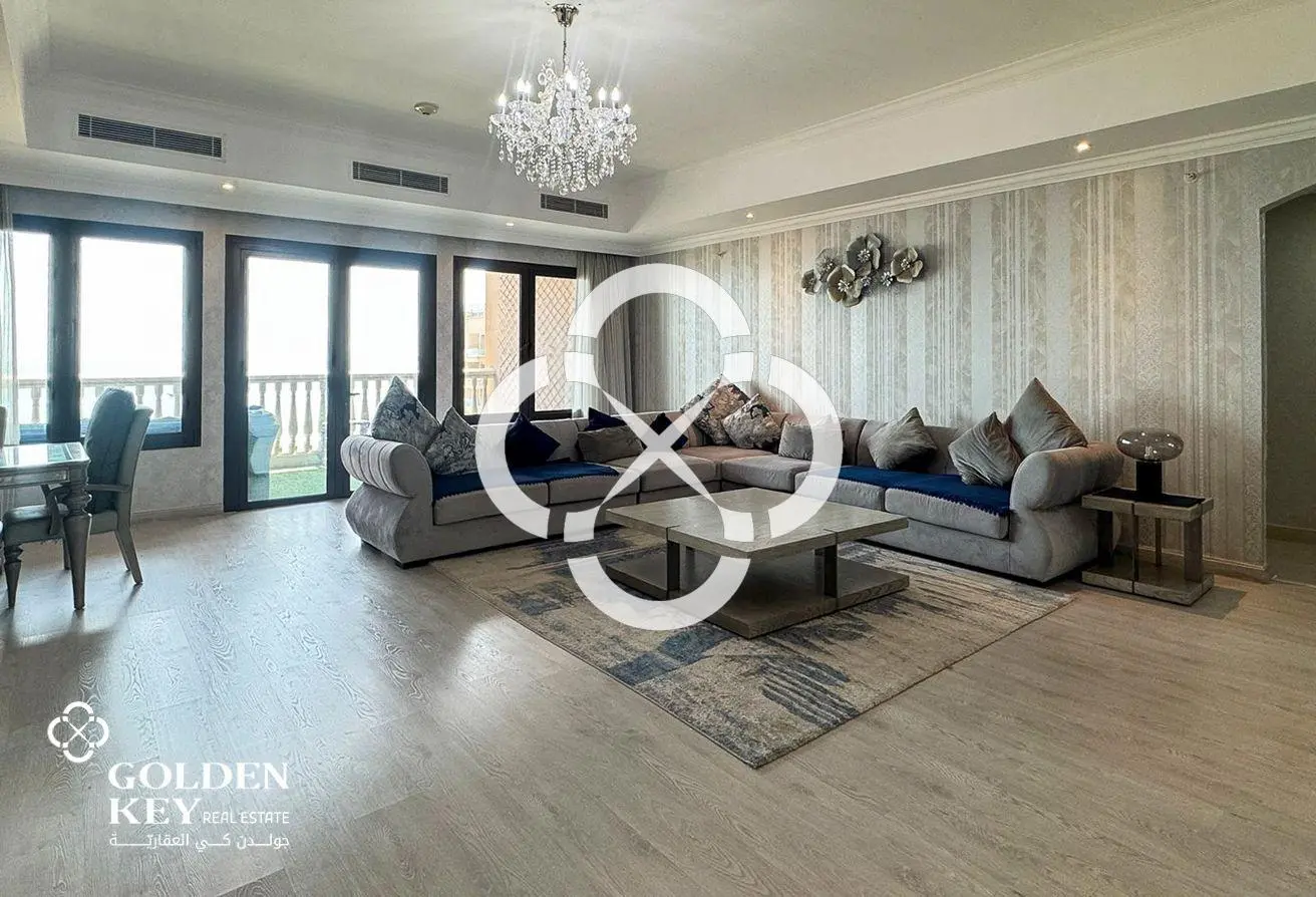 Sea View | FF - 3BR w/ Balcony | Spacious Layout