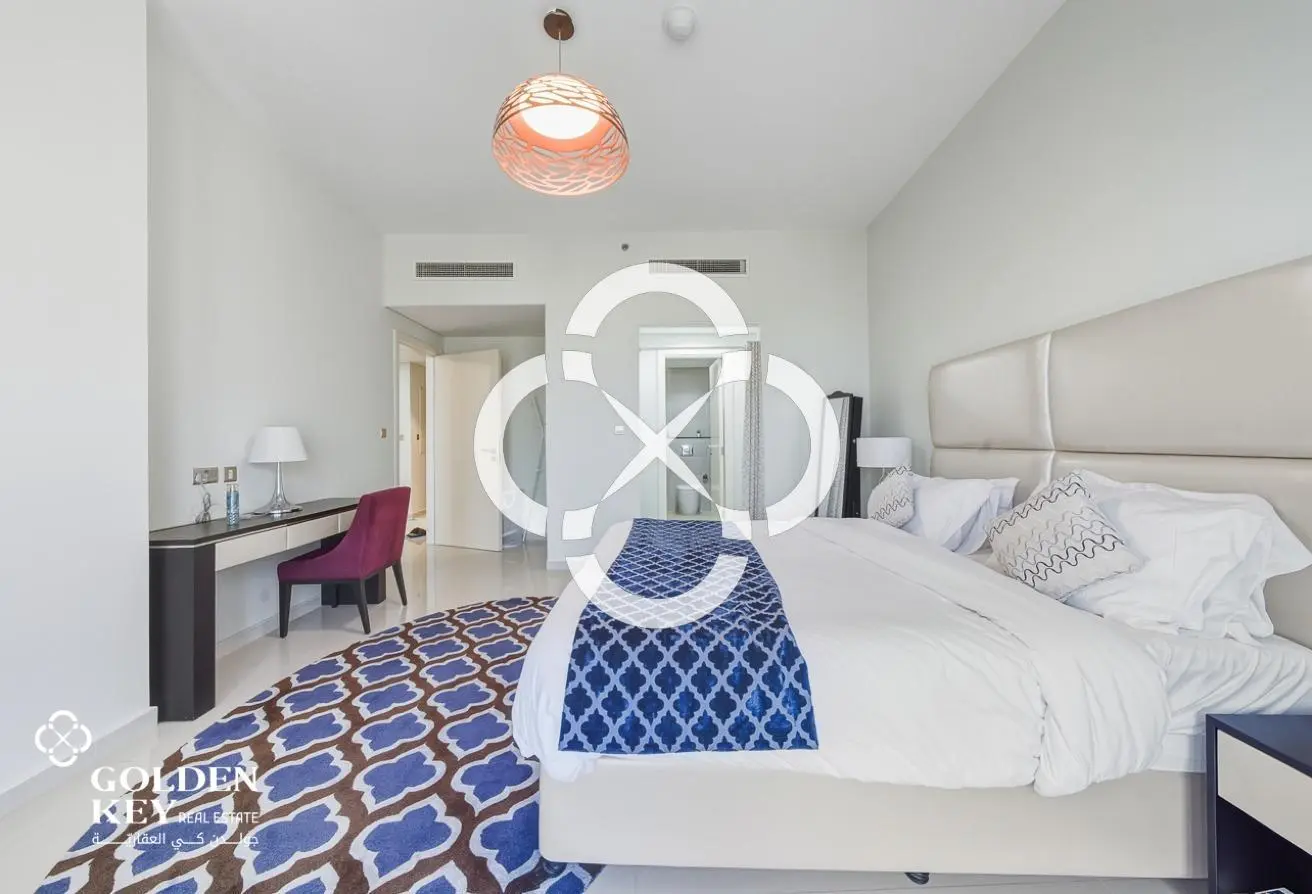 Sea View | Furnished 1BR+Office | Bills Included